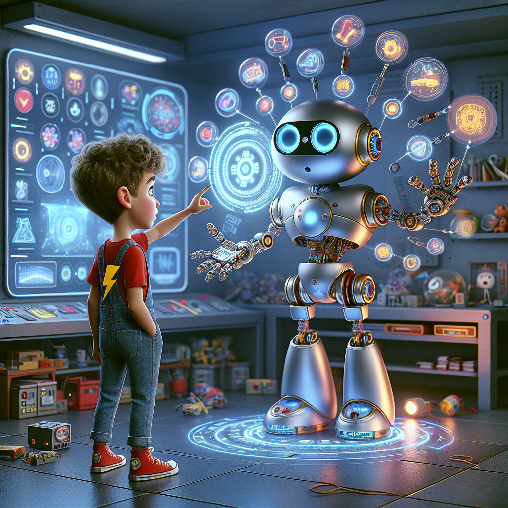 Example AI-generated children's storybook